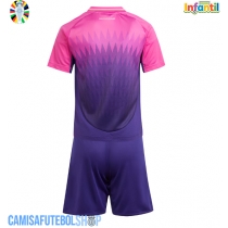 Camisa de time de futebol Alemanha Replicas 2º Equipamento Infantil Europeu 2024 Manga Curta (+ Calças curtas)